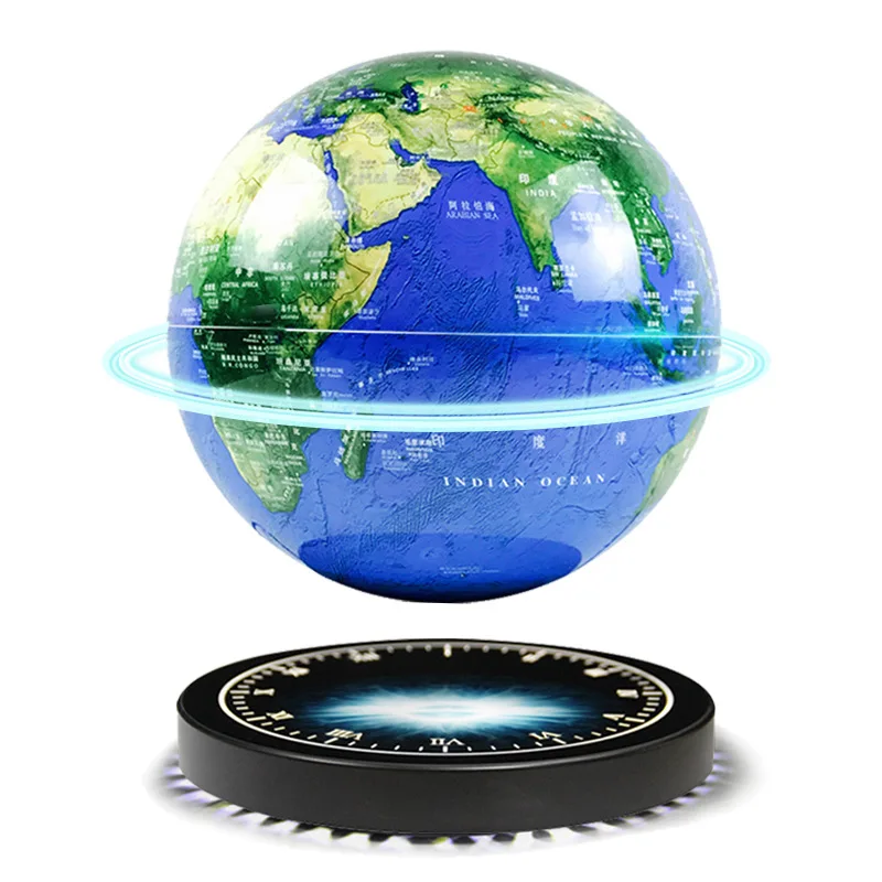 Magnetic Levitation Globe 3D LED Floating Premium High-End Decorative Sculpture Creative Birthday Gift