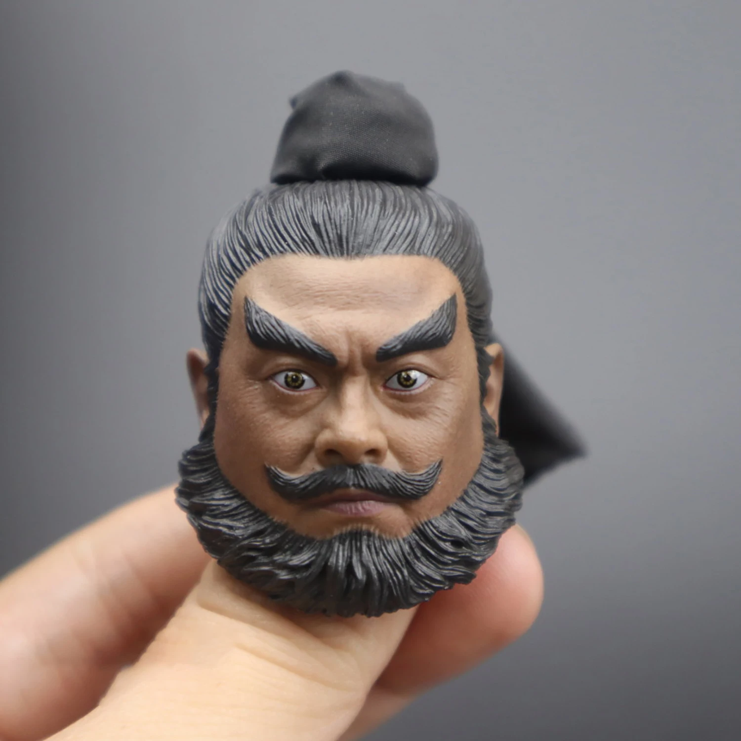 

1:6 Three Kingdoms General Zhang Fei Yi De Calm Head Sculpt Model Fit 12" Action Figure Body Toy