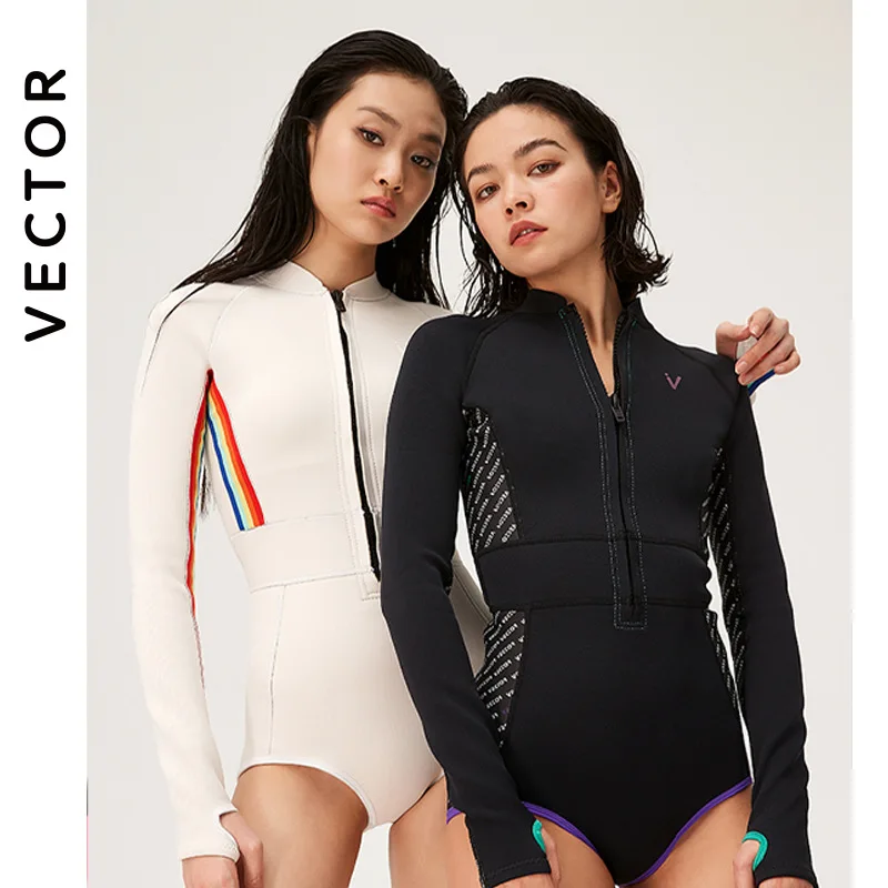 

Wetsuit Jellyfish Suit Women's One-piece Long Sleeve Snorkeling Warm Surfing Deep Diving Swimsuit