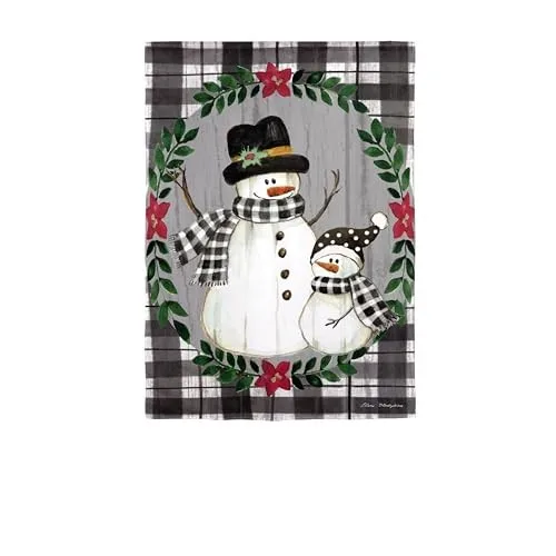 Country Snowmen Wel… - image