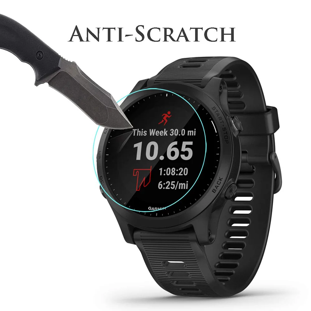 Tempered Glass Protective Film For Garmin Forerunner 45 945 Anti-scratch Screen Protector Film