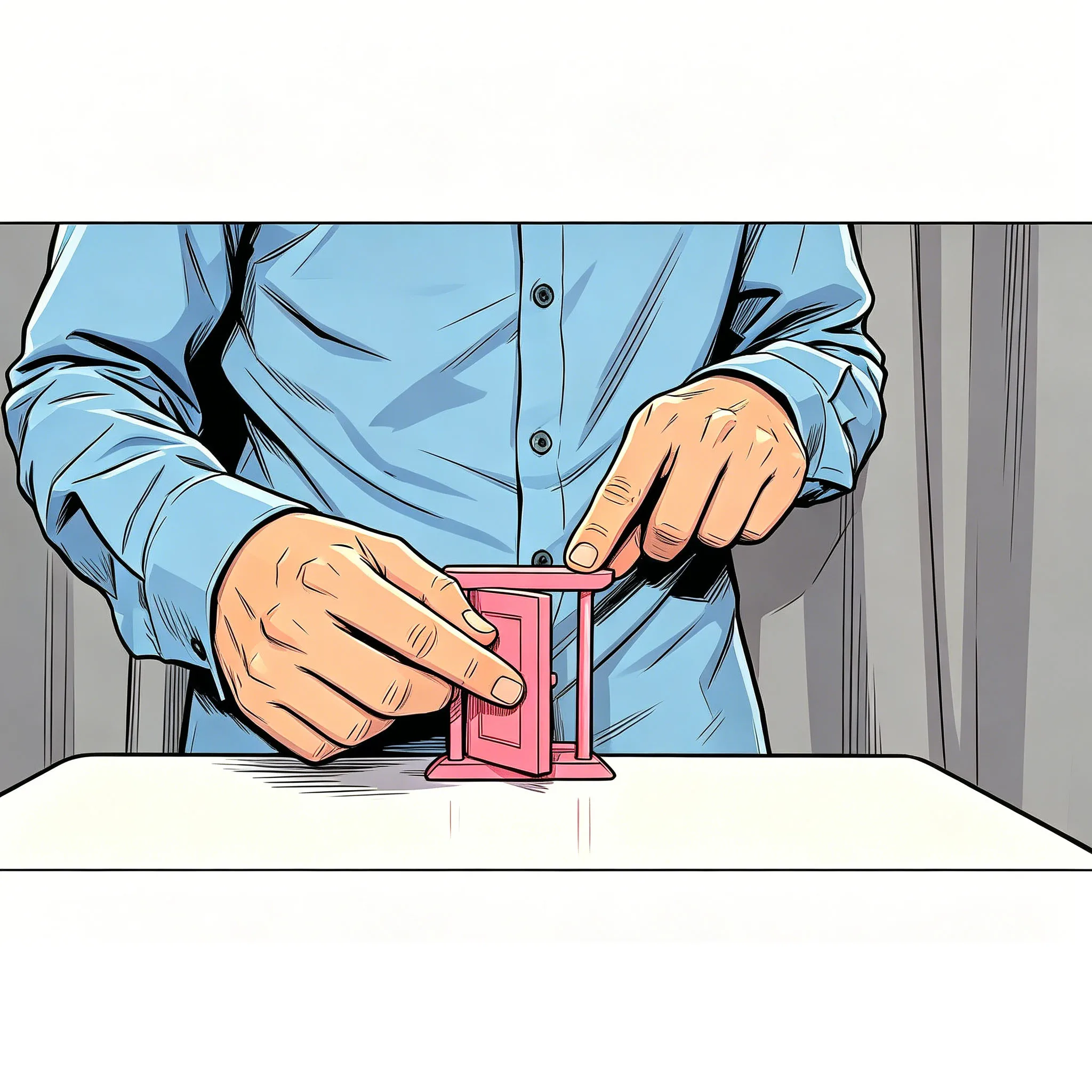 

Магические фокусы с закрытыми глазами: иллюзии и трюки, легко выполняемые, для начинающих фокусников, классический реквизит для комедийных представлений и сценических выступлений.