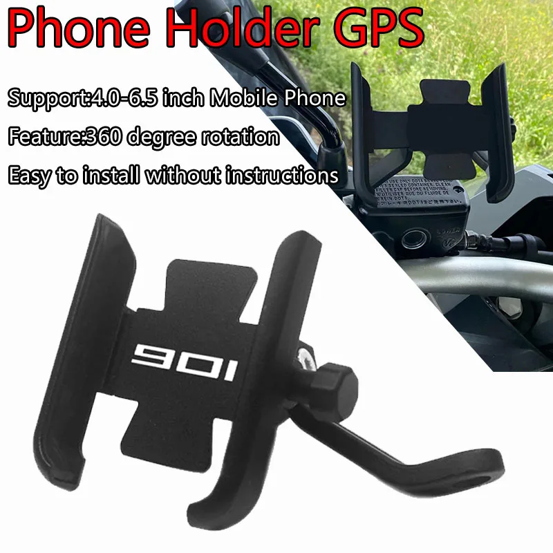 

Для Husqvarna Norden 901 Svartpilen/Vitpilen 701 401 мотоциклетное противоударное крепление для телефона ​ Аксессуары для алюминиевых навигационных кронштейнов