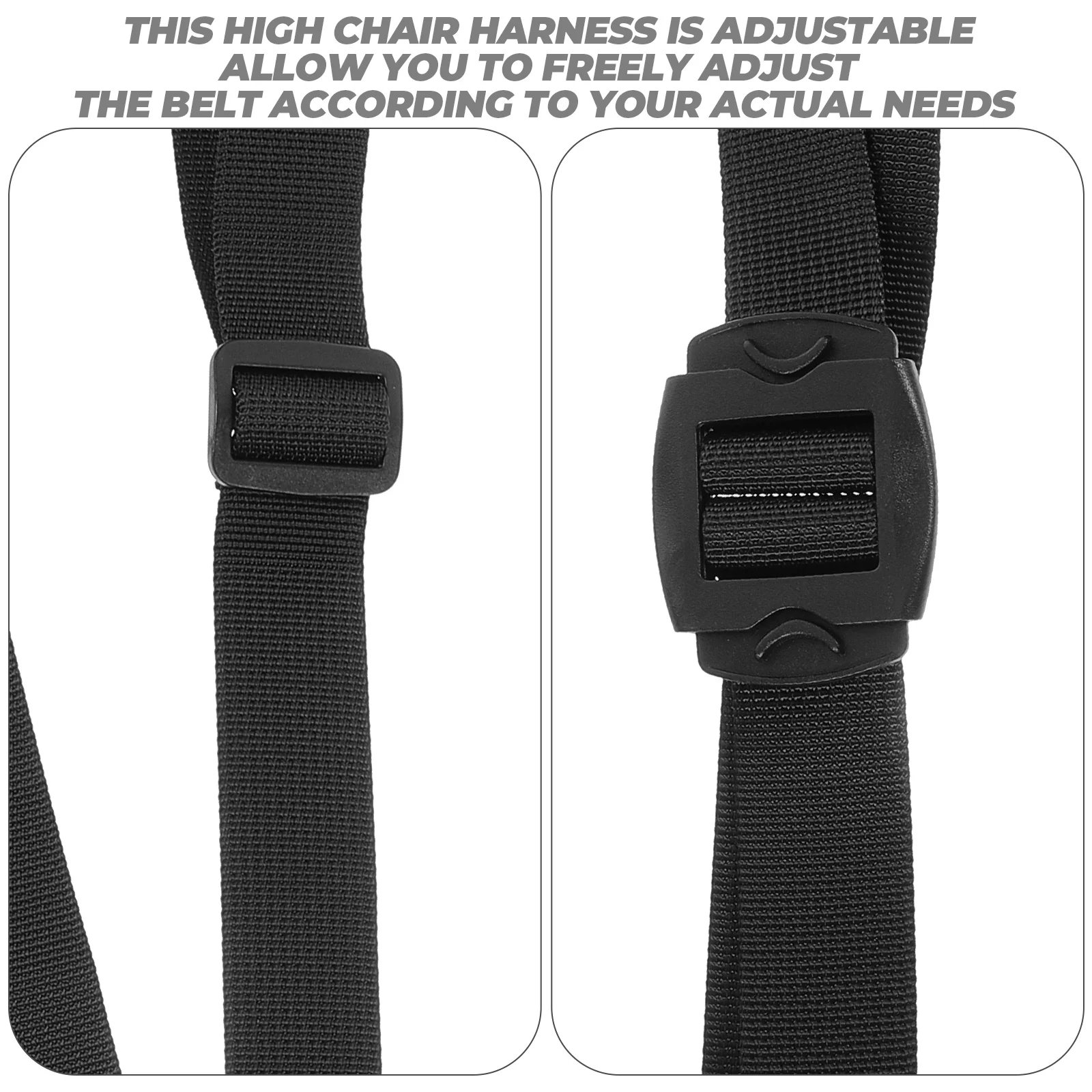 High Chair Stroller Strap Universal Toddler Adjustable Highchair Harness Infant Straps for