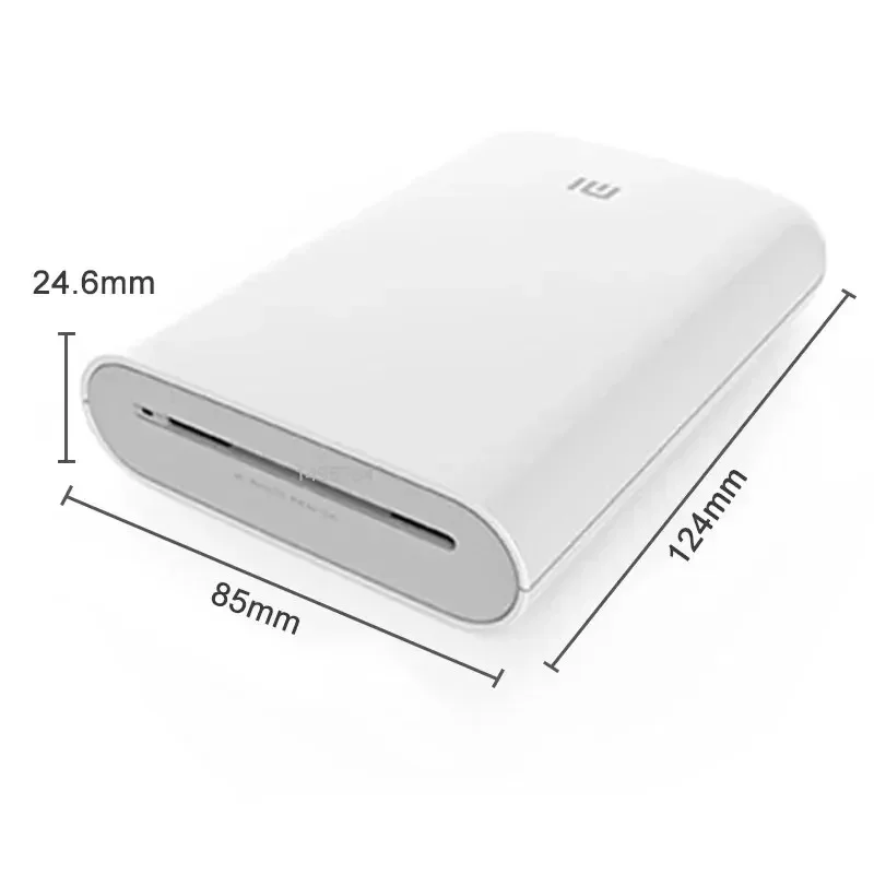 Original Xiaomi Mijia Portable Pocket Photo Printer Wireless Bluetooth Thermal Print AR Video Mijia ZINK Self-adhesive Color
