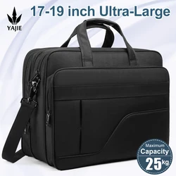 Large Capacity Briefcase Bag Men Business Bag 15.6 inch 17 inch 19 inches Laptop Bag Shoulder Bags Canvas Handbags Messenger Bag