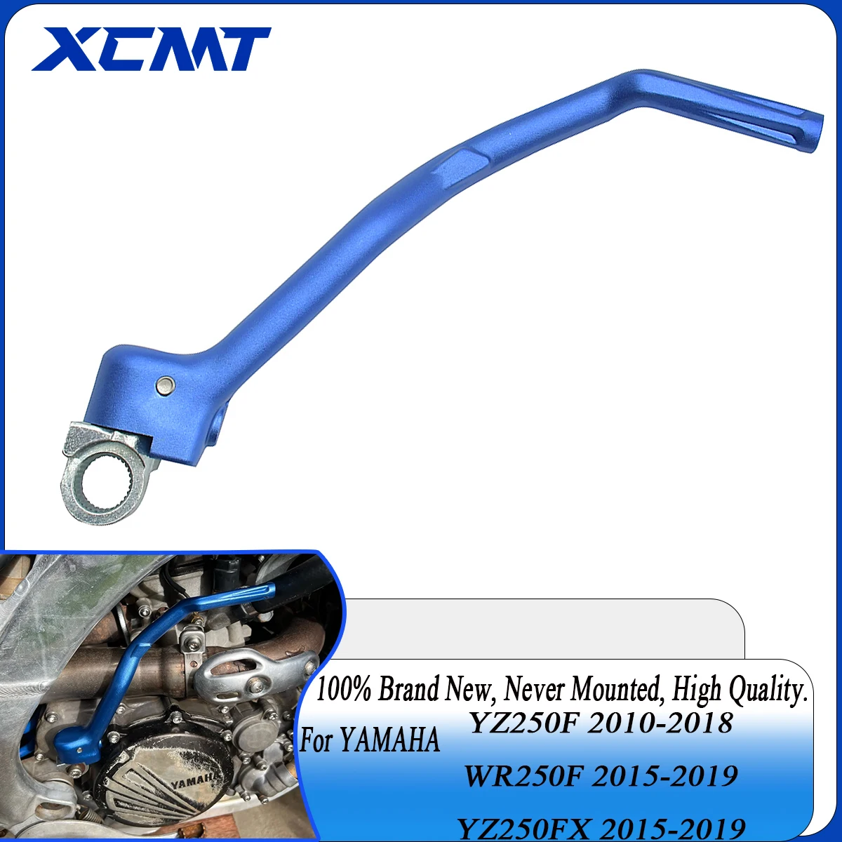 

CNC Forged Kick Start Starter Lever Pedal For Yamaha WR YZ 250F 250FX WRF YZF 250 YZ250F 2010-2018 WR250F YZ250FX 2015 2016-2019