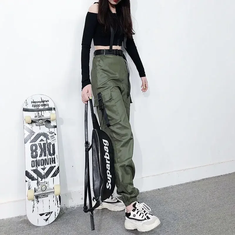 

Pencil Female Trousers Harajuku Y2k Streetwear Women's Pants Vintage Comfortable Stretch Autumn Outfits High Quality Elastic Xxl