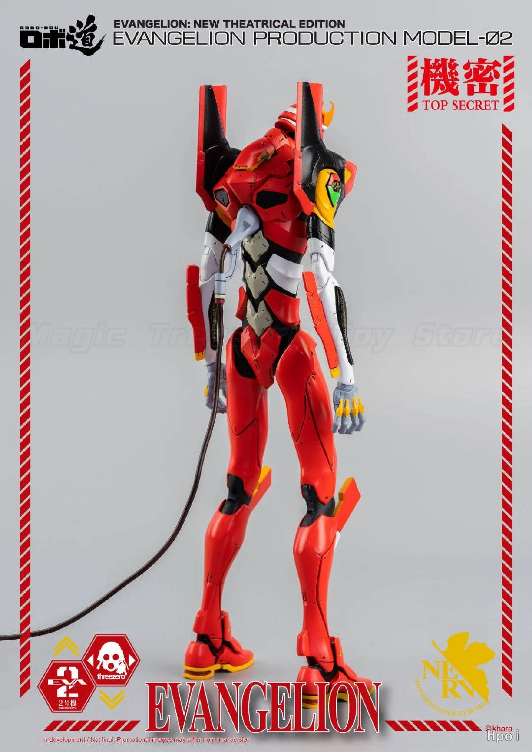 

【In Stock】Threezero 3Z0105 ROBO-DOU EVA 02 Action Figure