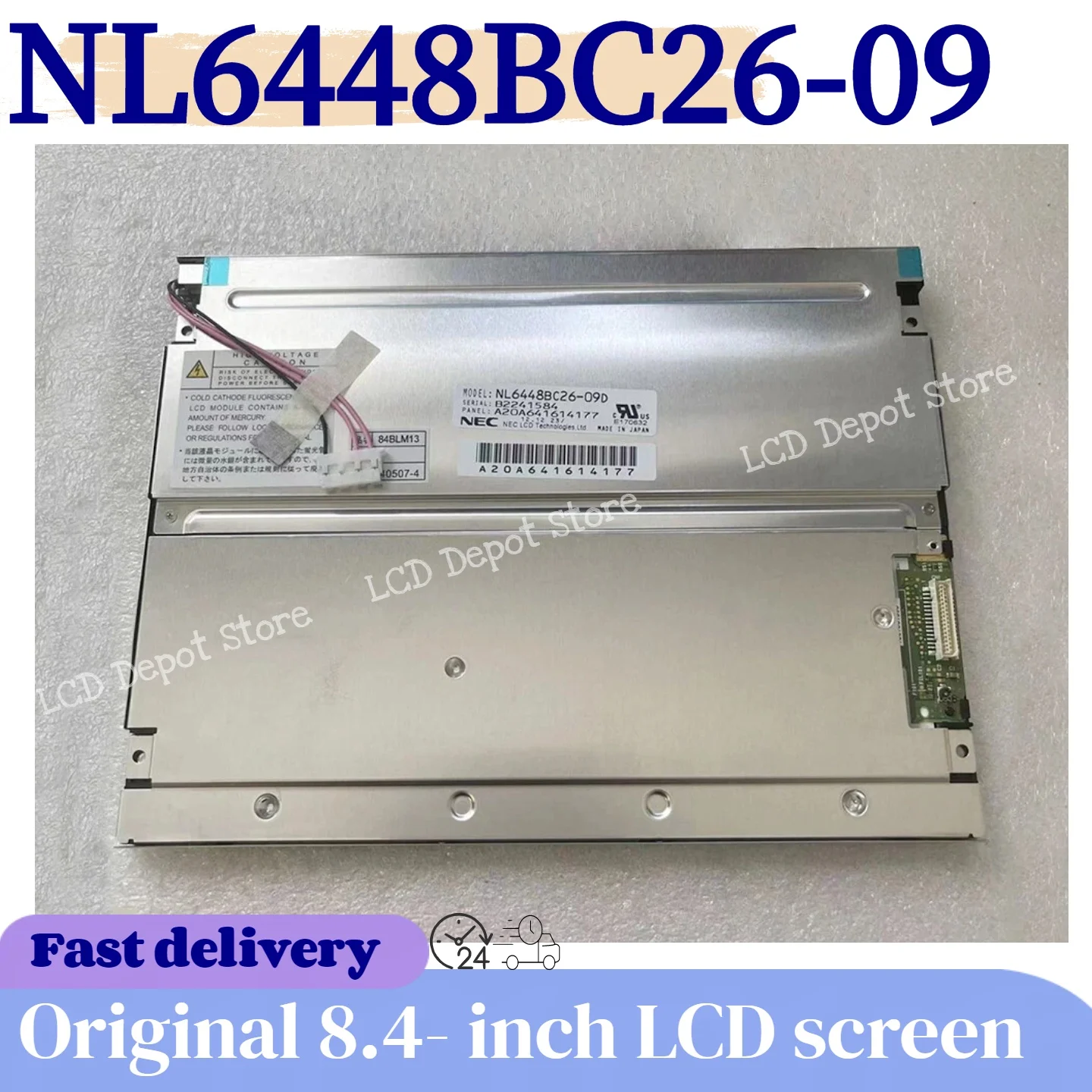 NL6448BC26-09 NL6448BC26-09D original 8.4-inch industrial M70 monitor LCD display panel
