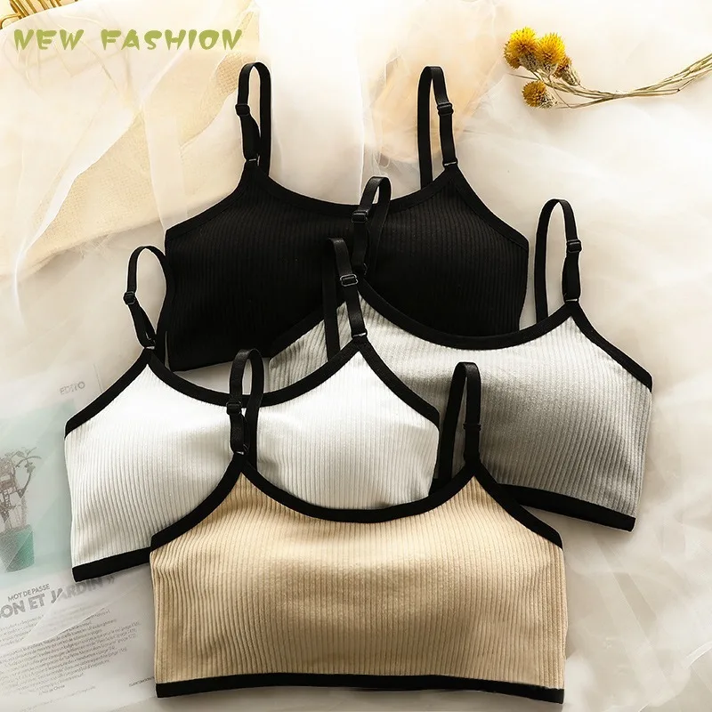 3D Sport Lingerie Seamless Sport Bra Backless Strapless Top Bra Push Up Bralette Brassiere Women Underwear cotton girls