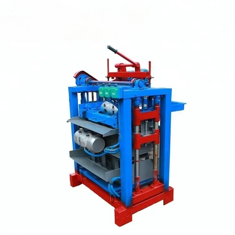 Motor Beton Cement Blok Making Machine Prijs Automatische Holle Klei Baksteen Making Machines te koop Goede prijs