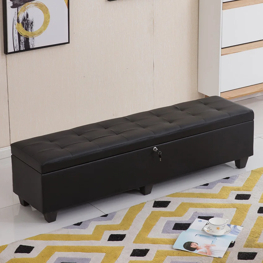 Long strip shoe changing stool, large apacity storage box, physical doll collection box.