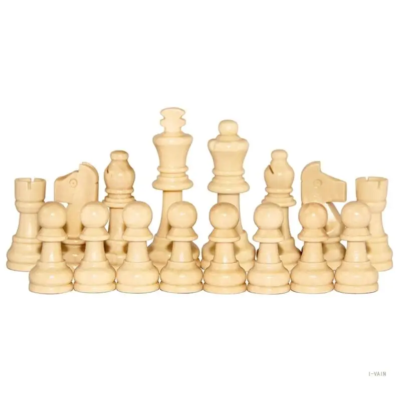 M5TC 32 Pieces 2.2Inch King Figures Chess Game Pawns Figurine Pieces Replacements Set