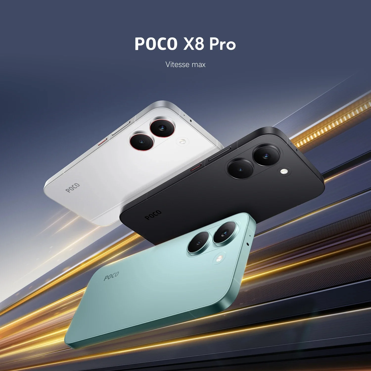 Teléfono Inteligente POCO X8 Pro 5G, Dimensity 8500-Ultra, Cámara Principal de 50 MP, 1/1.95», OIS, Pantalla de 6.59» 1.5K 120Hz AMOLED, Batería de 6500mAh (típica), NFC 6