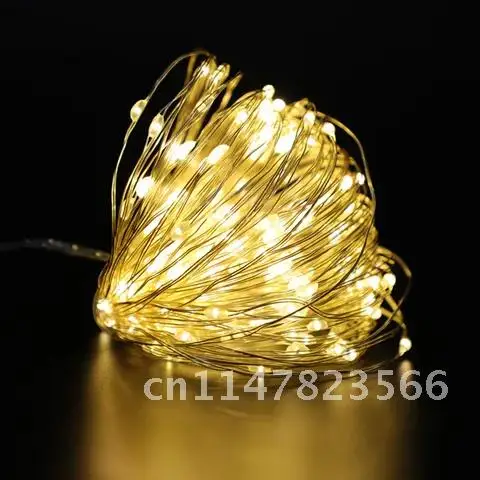 1M 2M 3M 5M 10M LED String Lights Copper Wire Christmas Decorations for Home New Year 2021 LED Navidad 2020.