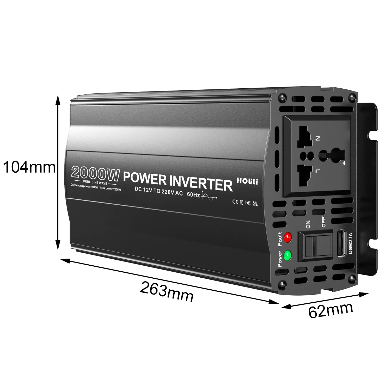 24v 48v power inverters off grid solar pure sine wave frequency inverter generator 12v 220v 2000w ups inverter set forhome