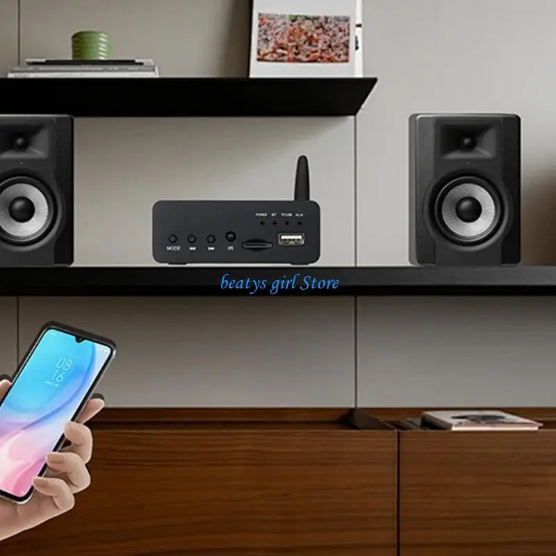 

C7AB UT2 Bluetooth-compatible 5 4 Auditory Receiver ES9023 Decoding JRC5532 Amp
