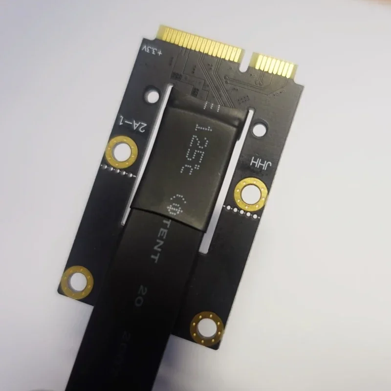 Кабель адаптера JHH-Link Mini PCIe к PCI-E 3,0 X16, внешняя графическая карта, карта подъемника mPCIe в 16x, стабильный кабель 4P 6P для майнинга