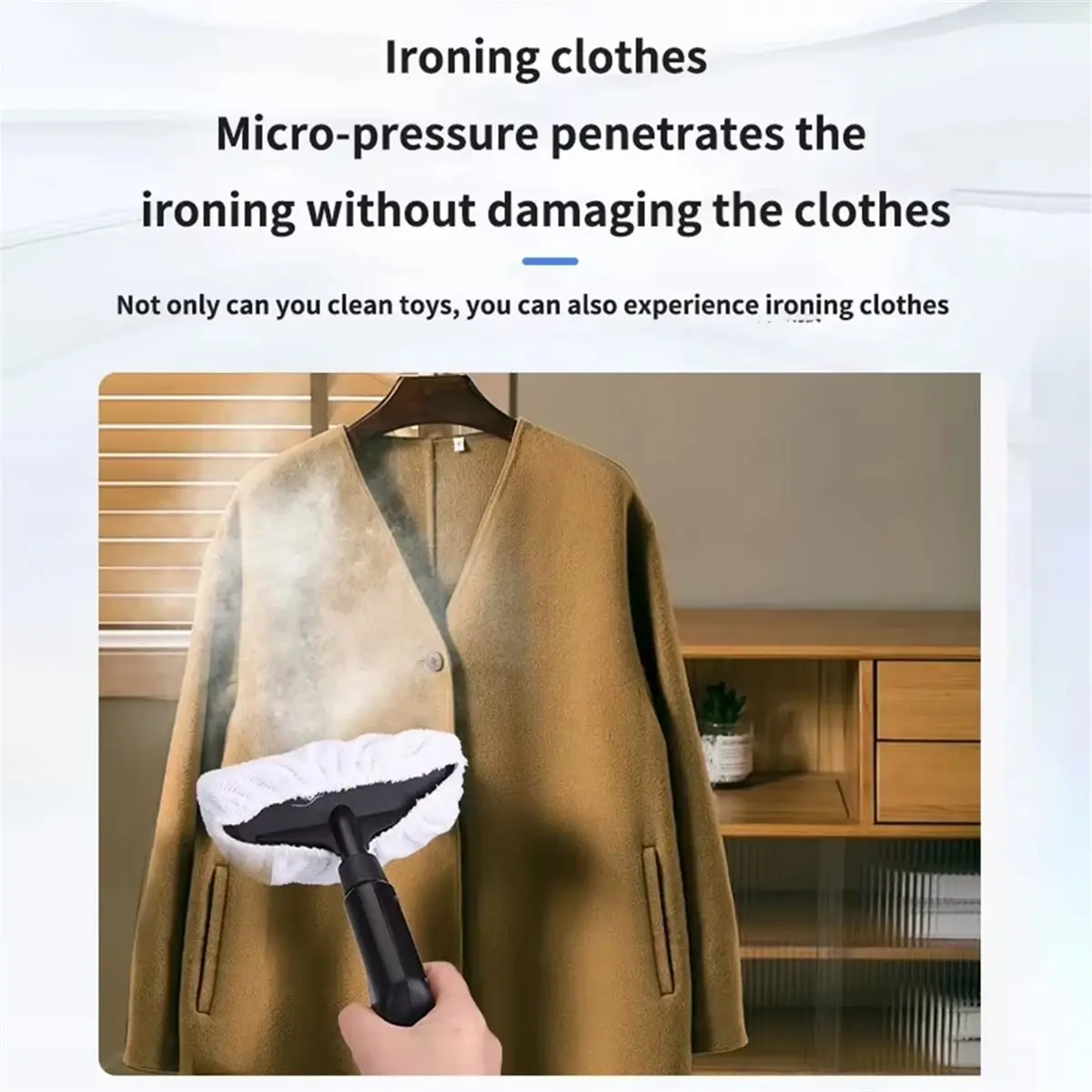 Top 1200W Handheld Steam Cleaner High-Pressure and High-Temperature Household Air Conditioner Kitchen Hood Washer UK Plug