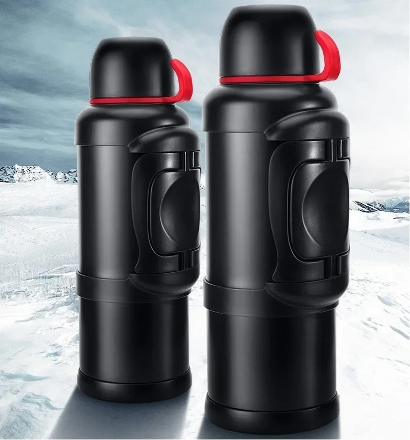 

Stainless Steel Insulated Thermos Bottle 2L/3L Outdoor Travel Coffee Mugs Thermal Large Capacity Vaccum Water Bottle Thermal Mug