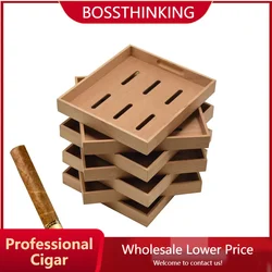 Cigar Box Humidor Accessory Tools Cedar Wood Humidor Tray Cigar Cabinet Shelf Box Bracket Portable Solid Wood Tray