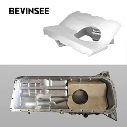 BEVINSEE Aluminum Oil Pan Baffle For BMW E46 320i 323i 323Ci 325i 328i 328Ci 330i 330Ci M54 M52TU Engine Car Parts 11131432703