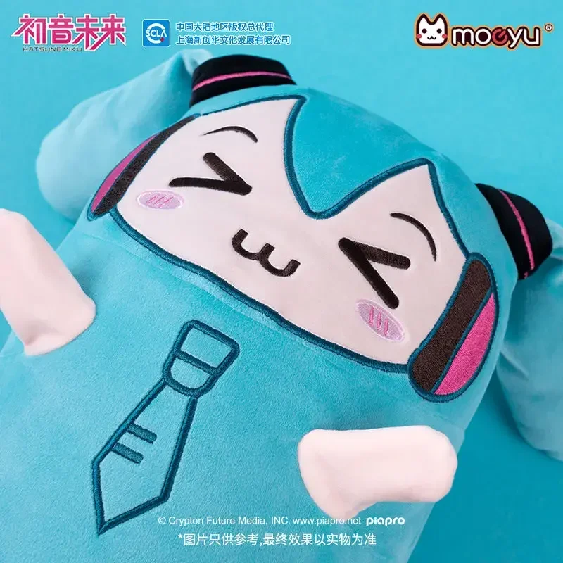 Hatsune Miku peripherals Moeyu hug series long crystal velvet cute kawaii hug pillow pillow to give best friends trendy gifts