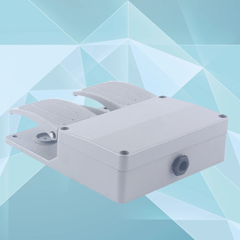 250V 380V 6A  Foot Control Switch, double pedal use for bending machine punch, YDT1-16