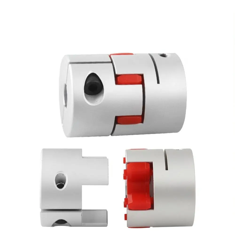 Aluminum Alloy Dual Diaphragm Flexible Coupling Zero Backlash Shaft Connector For CNC Stepper Motor Screw Module Parts