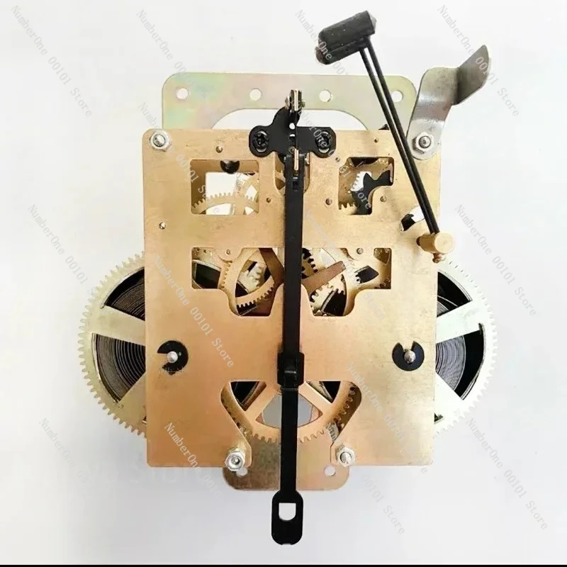 

Old-Fashioned Mechanical Winding Floor Wall Table Full Copper Clock Movement Accessories 31 Days 15 Days