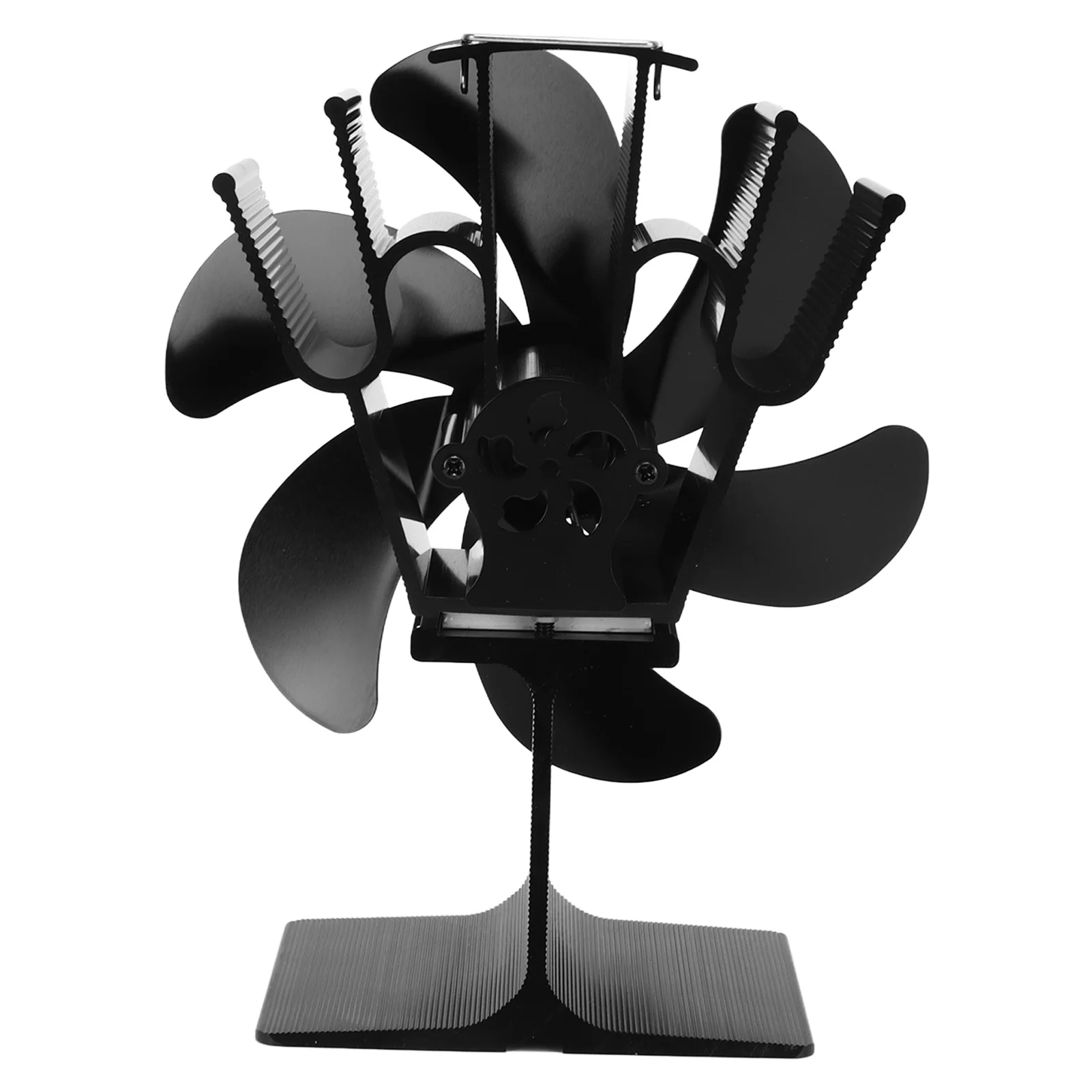 Ventilateur de Poêle à Bois à Faible Bruit, 6 Degrés de Haute Température, pour l'Intérieur