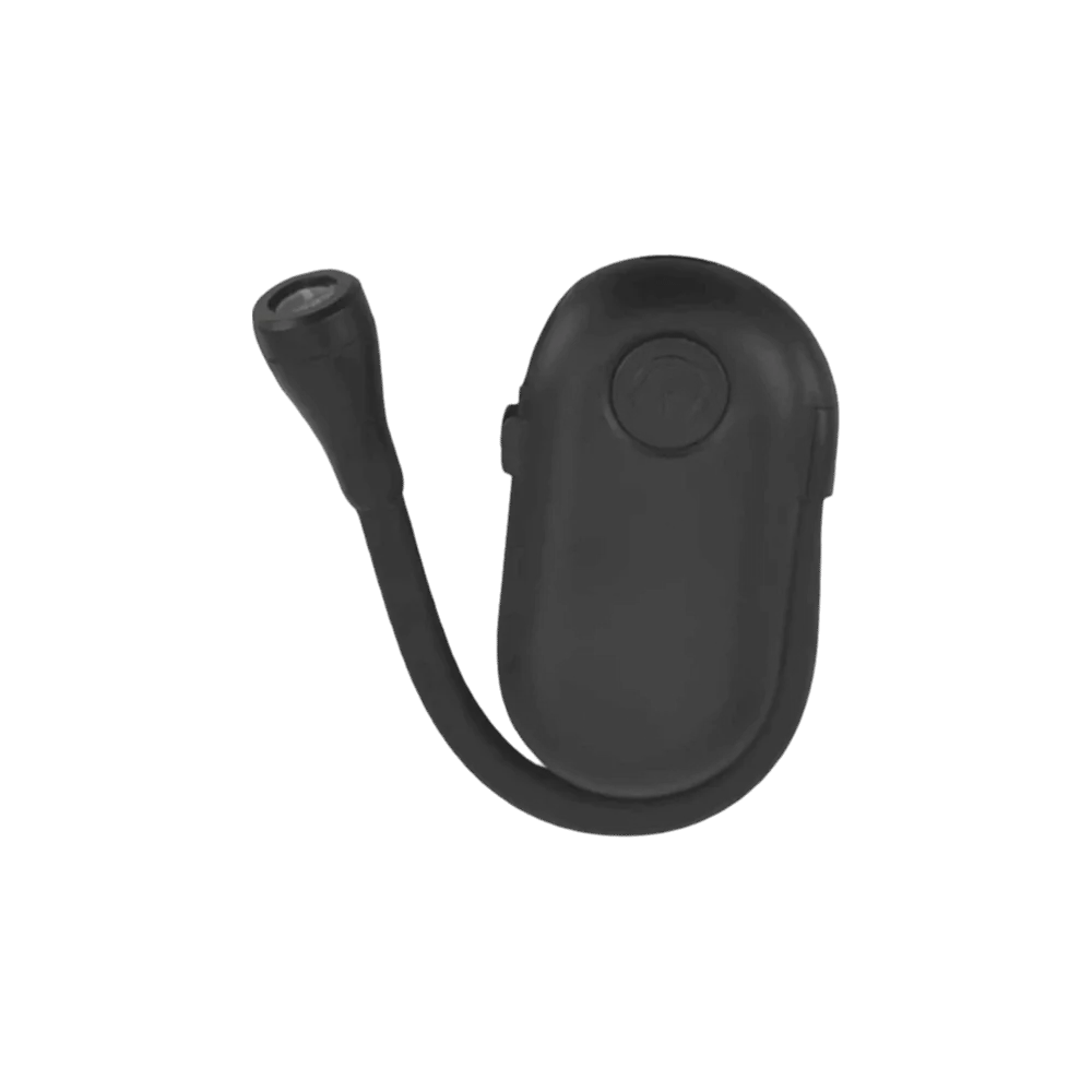 

Portable Rechargeable LED Book Light Mini Size 360° Adjustable Reading Light Dimmable 3 Color Clip Light Study Use