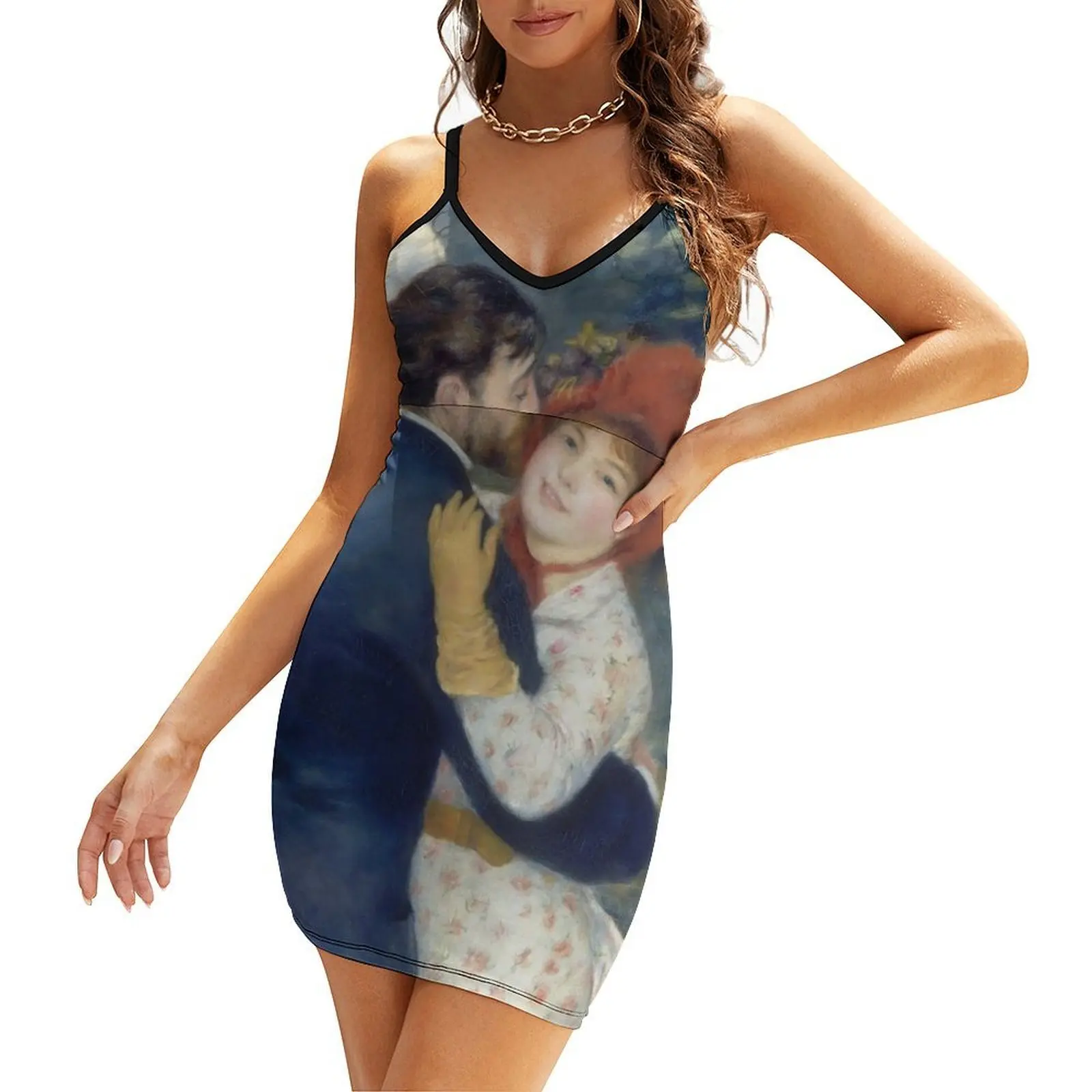 

Dance in the Country by Pierre-Auguste Renoir Sling Dress women evening dress dress for women 2025