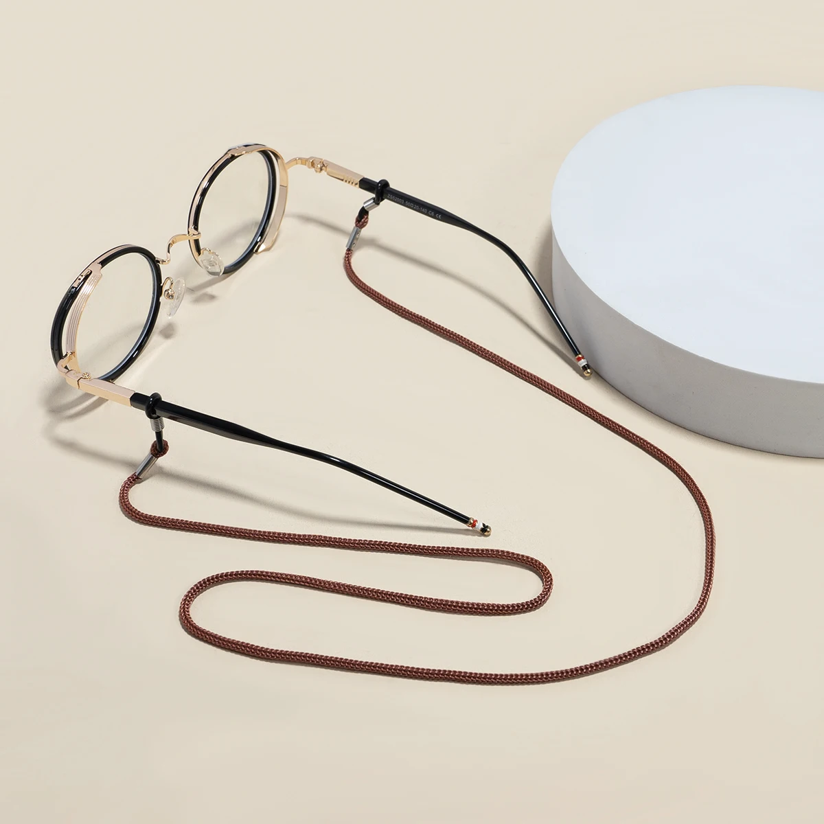5pcs Adjustable Glasses Strap Holder Anti Slip Glasses Cord Rope, Sports Sunglasses Chain Lanyard Eyewear Retainer Women Men