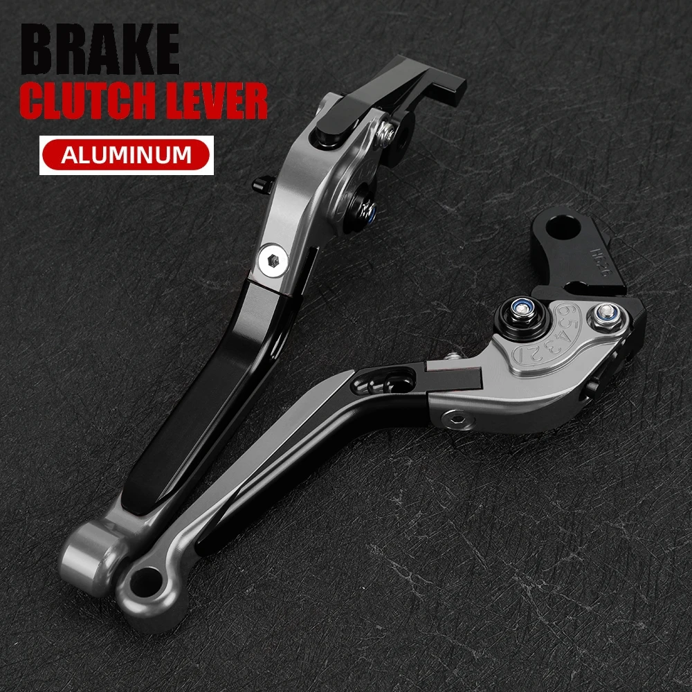 

Motorcycle Accessories Aluminum CNC Folding Adjustable Handle Brake Clutch Levers For Honda RVF 400 RVF400 NC35 1994 1995 1996