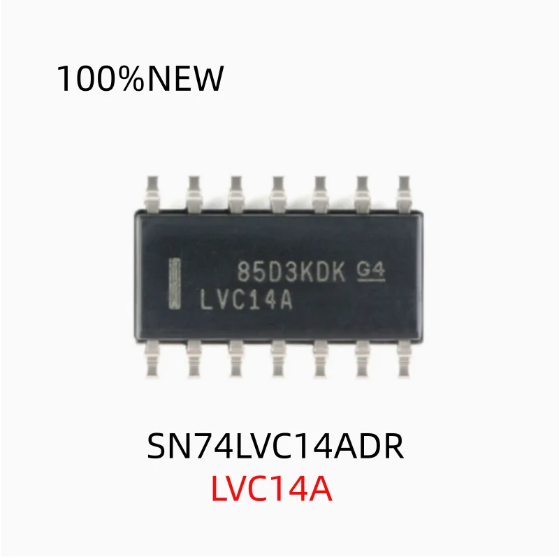 (20Pcs) 100% New Sn74Lvc14Adr Lvc14A Sop-14 Six-Way Schmitt Trigger Inverter Logic Chip Ic