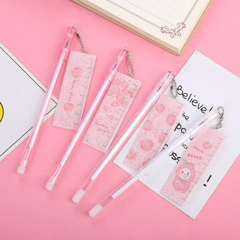 

50PCS Creative Ruler Pendant, Cute and Fresh Little Fairy Pendant, Pen B