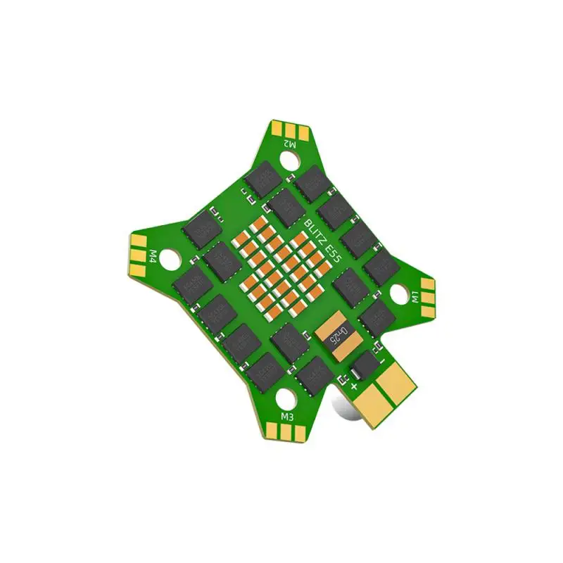 

Iflight Blitz E55 4-in-1 Esc 2-6s Support Dshot150/300/600/multishot/oneshot For Fpv Parts