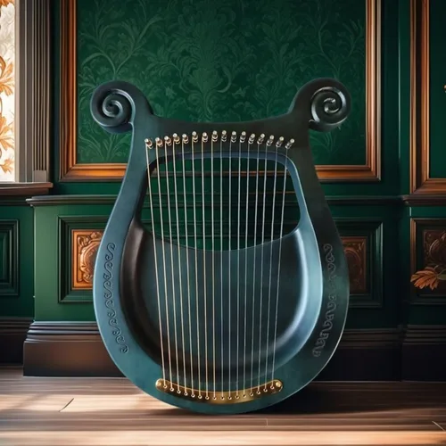 Arpa de madera maciza Lira, 16 cuerdas, curación portátil, práctica para principiantes, arpa de 19/24 cuerdas, instrumentos musicales profesionales para adultos