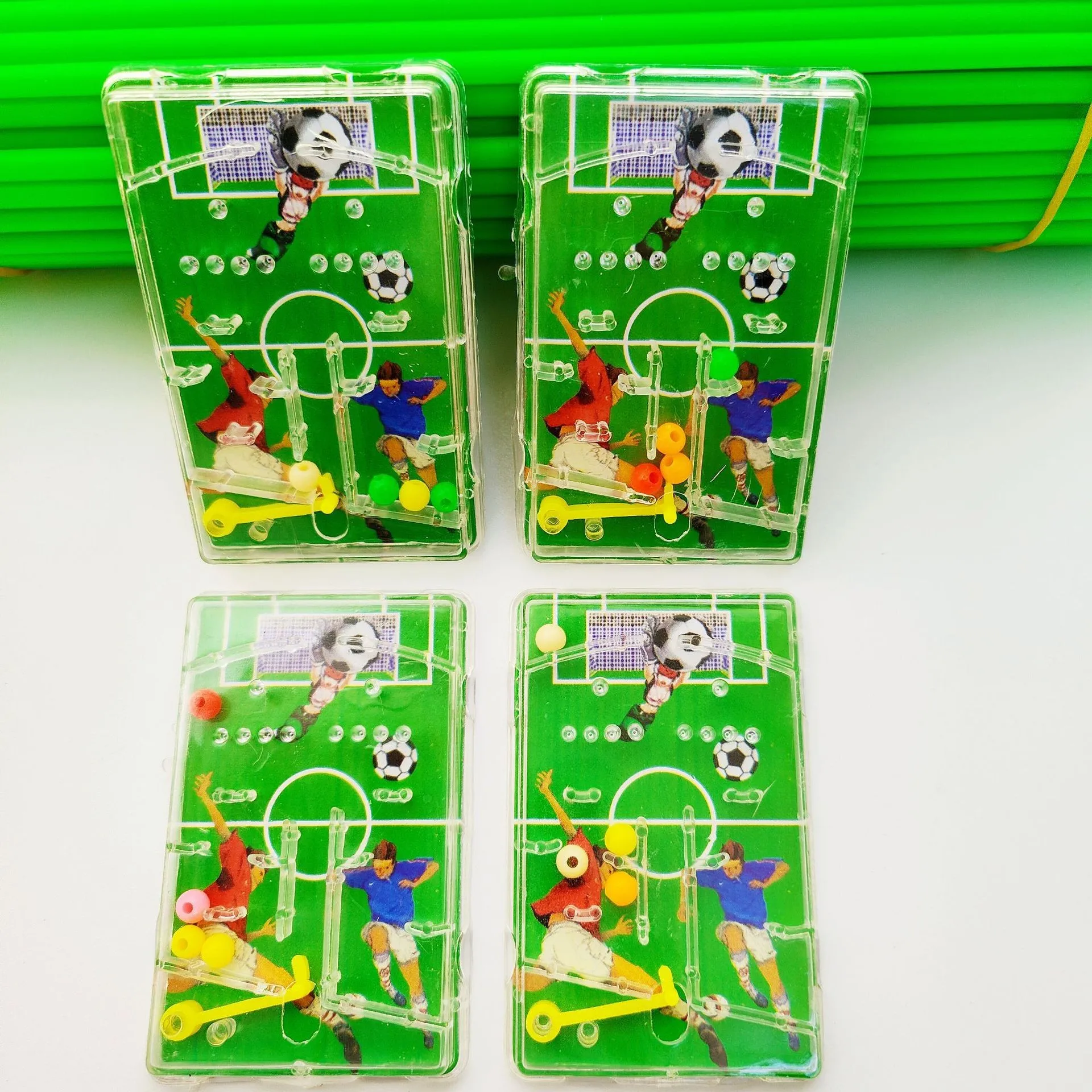 10/20pcs Soccer Maze Toy Football Theme Pinball Game Kids Birthday Party Favors Goody Bag Pinata Fillers Christmas Gift Supplies