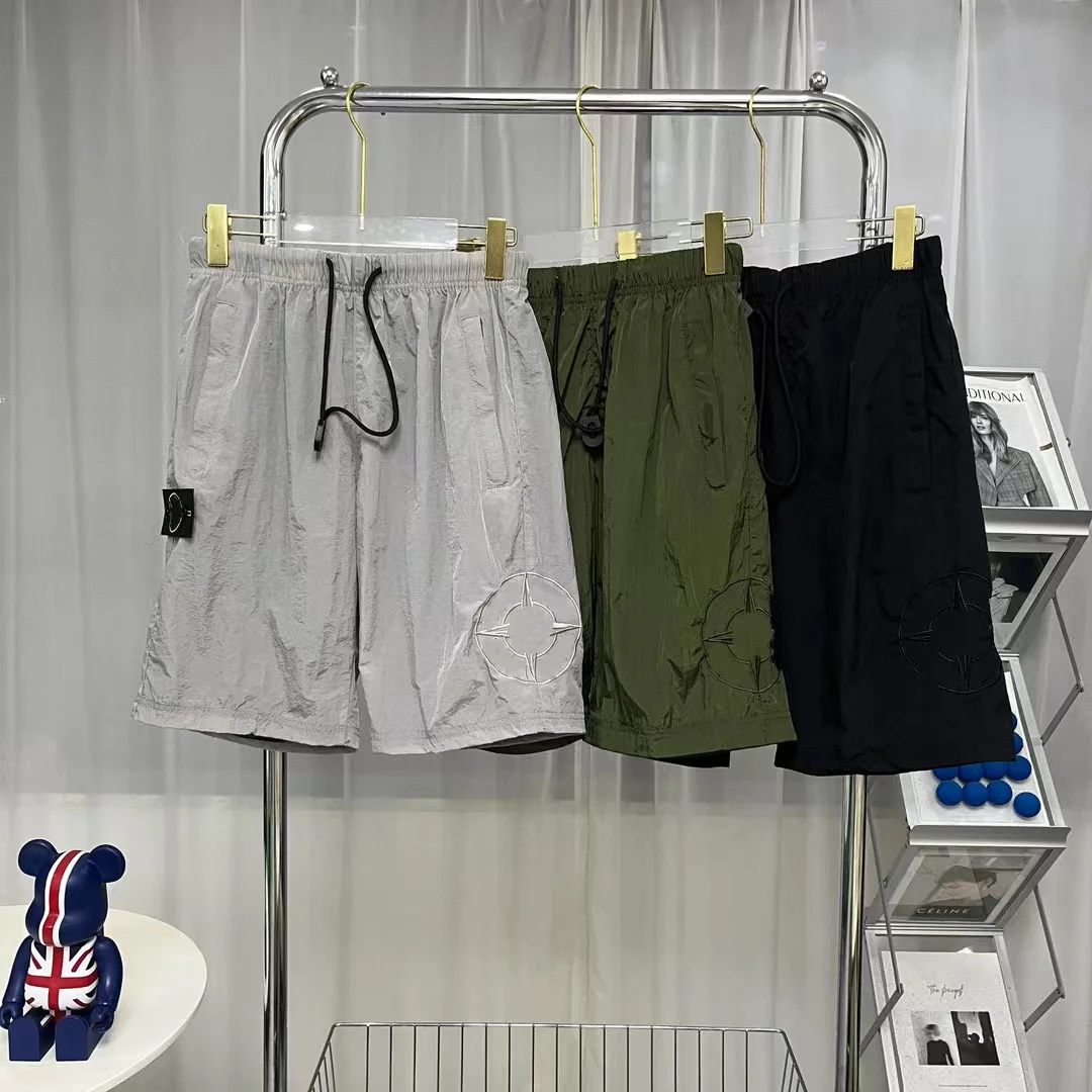 

Stone Function Mountain Series Shorts Casual Five-Quarter Pants Men's Women's Multi-Pocket Workwear Style Summer Leisure Shorts