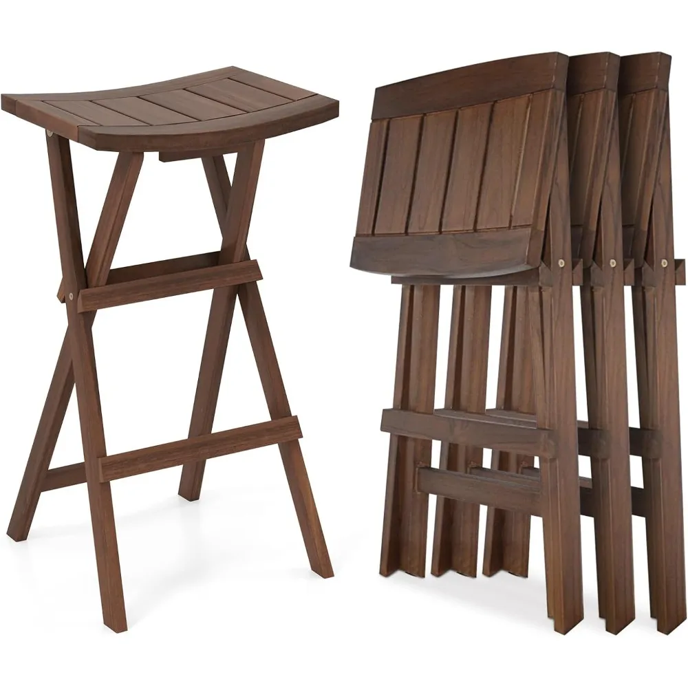 Folding Wooden Bar … - image