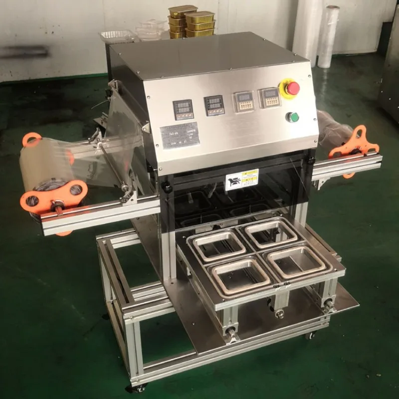 

Automatic sealing machine for sauce box, plastic barrel plastic sealing machine, automatic cup sealing machine for juice yogurt