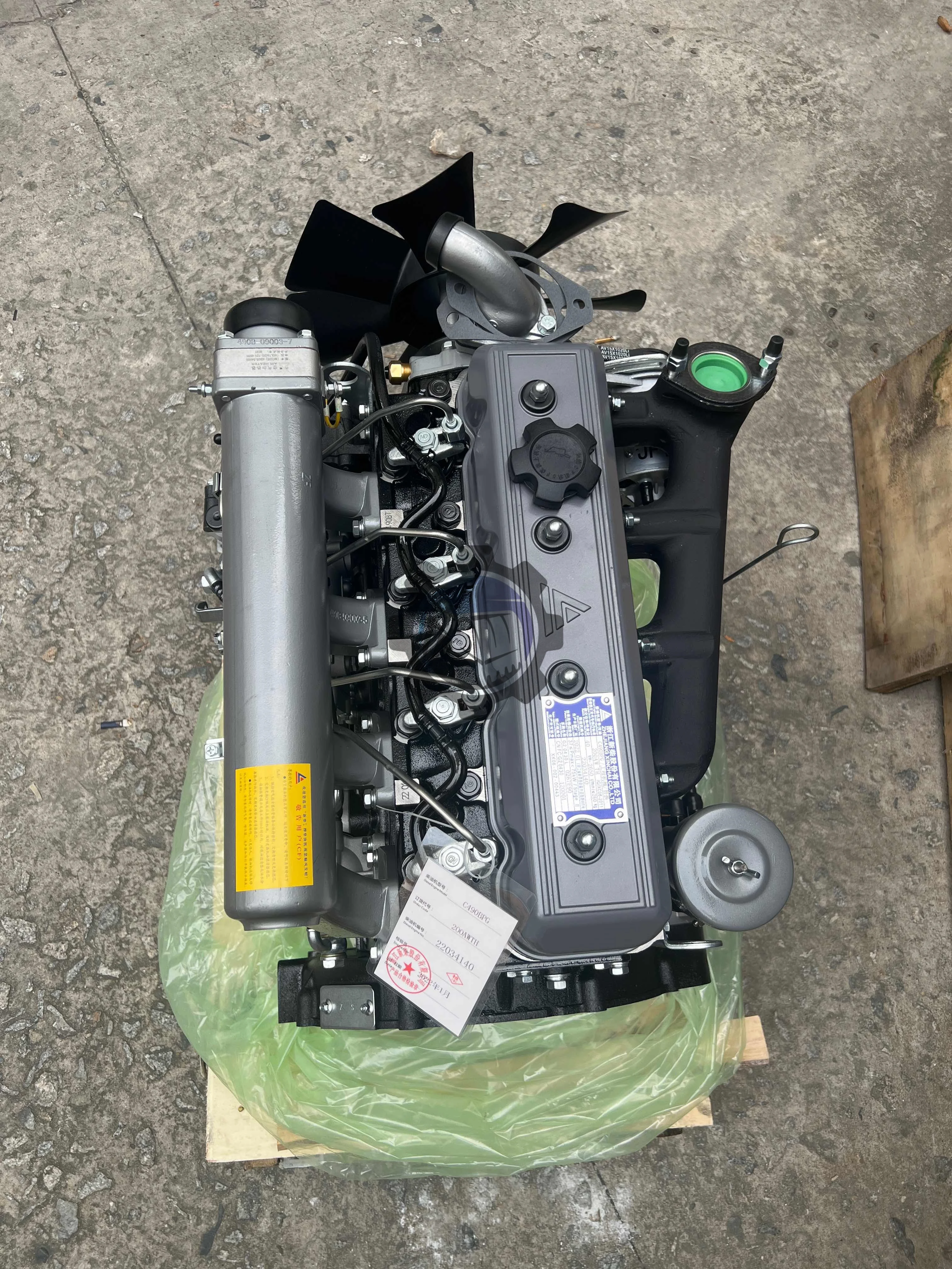 Construction Machinery Parts C490BPG Diesel Engine Assy Xinchai 490BPG Complete Engine Motor