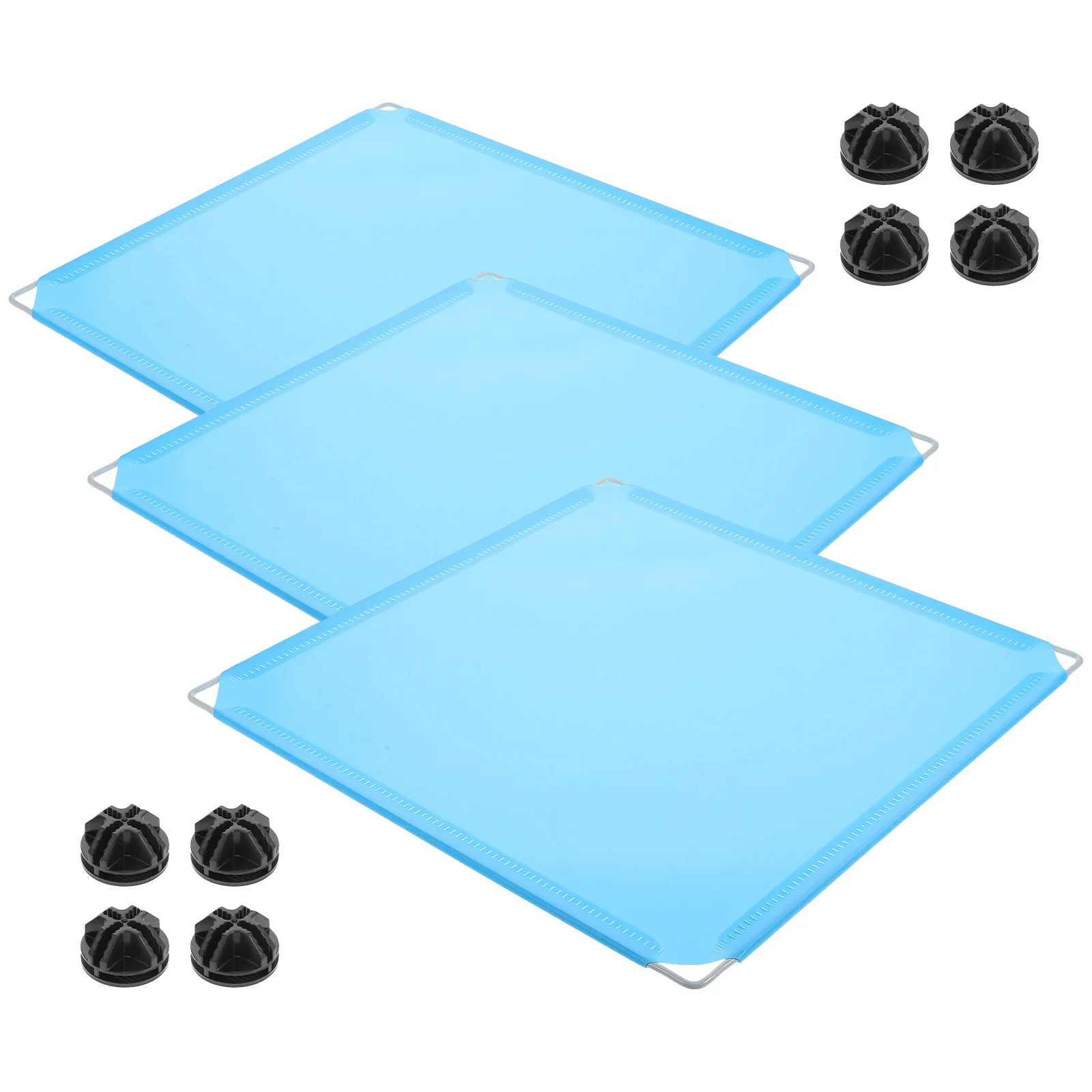 

3Pcs Large Cat Litter Box Enclosure Interchangeable Clips Secure Attachment Easy Customization Cat Litter Box Enclosure