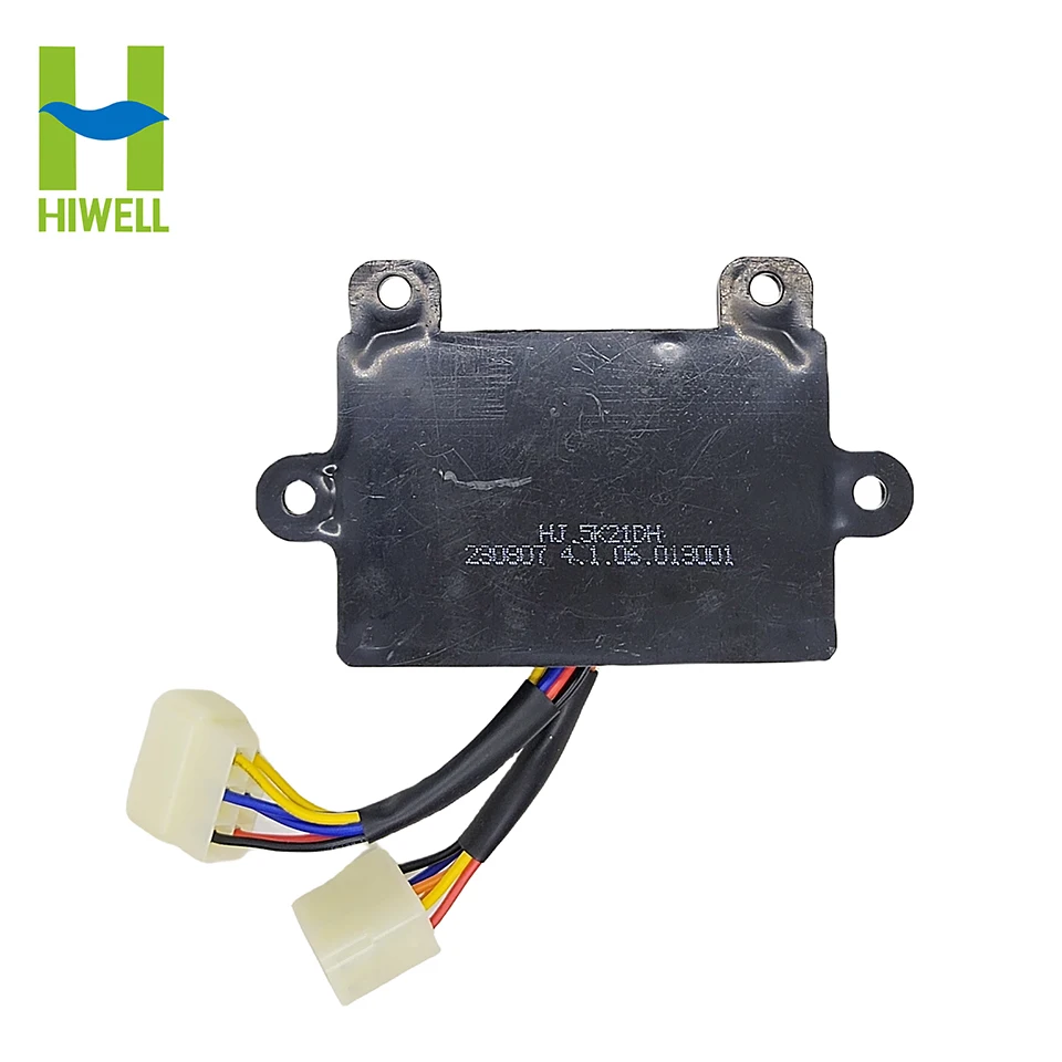 Imagem -06 - Soldagem Avr Regulador de Tensão Automático Plugues 12 Fios para Gerador de Soldador Uso Duplo