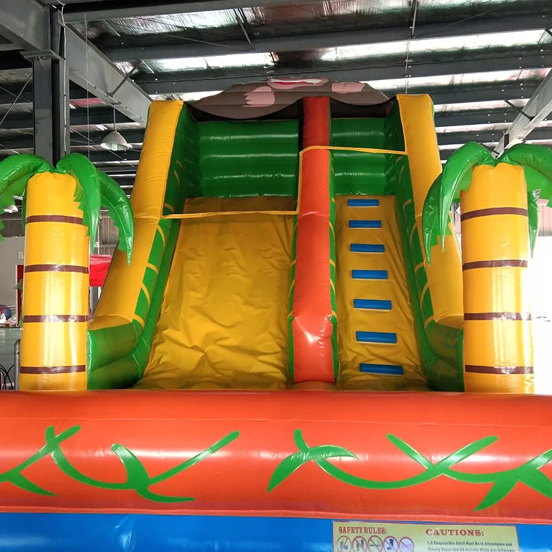 Inflatable Amusement Jumping Game Outdoor Backyard Monkey Slide