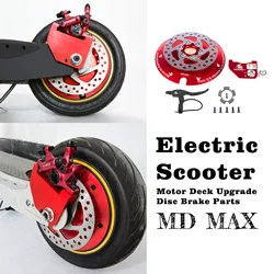 Monorim MD-MAX parti del freno a disco di aggiornamento della piattaforma del motore posteriore per Segway Ninebot Scooter MAX G30 D/E/P/DII/LEII/LD/LE/LP, 120mm