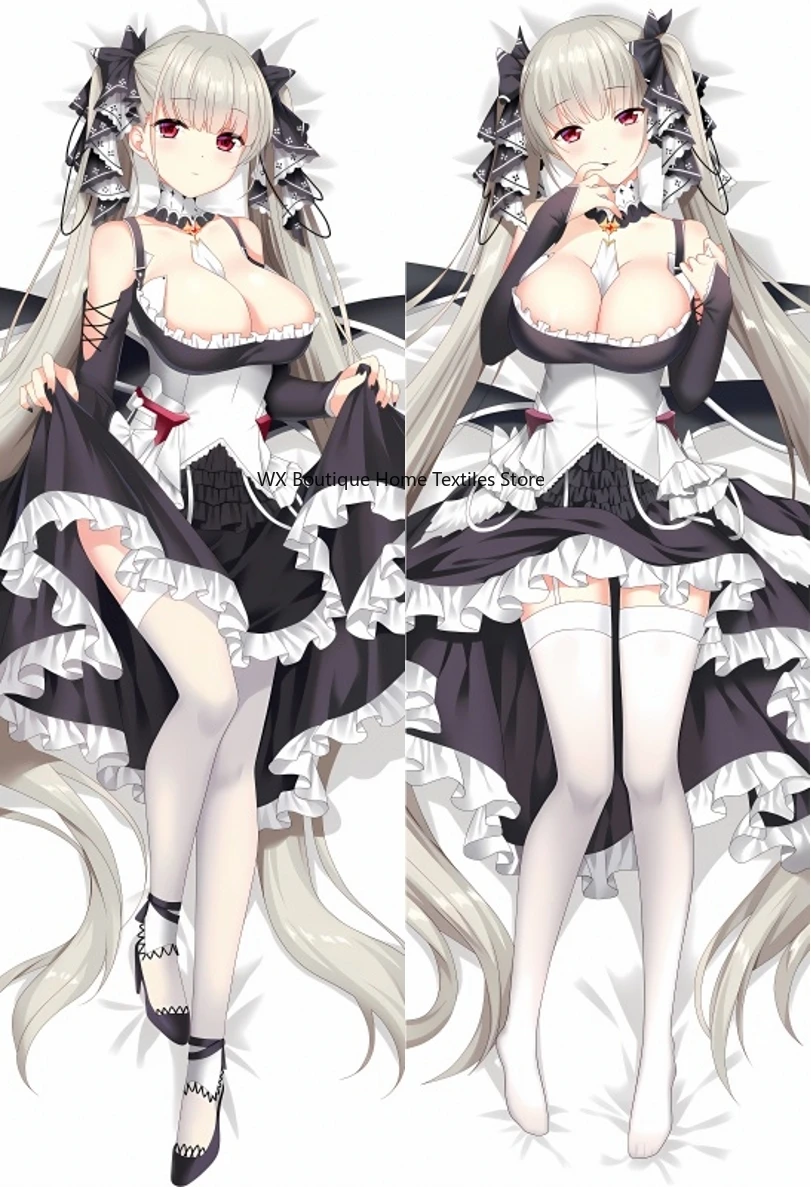

Anime Dakimakura Cartoons Azur Lane HMS Formidable Cosplay Pillow Case